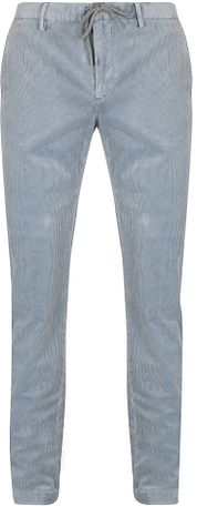 Alberto Trousers Jump Corduroy Light Blue