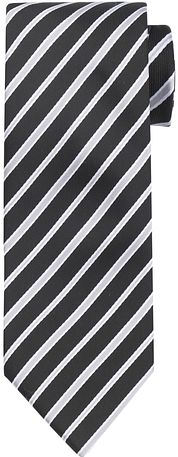 Suitable Tie Stripe Black