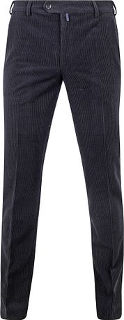 Meyer Trousers Roma Wool Corduroy Navy
