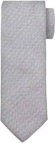 Suitable Tie Linen Structure Blue