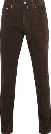 Pierre Cardin Jeans Lyon Future Flex Corduroy Brown