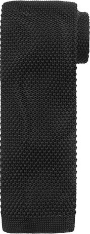 Suitable Knitted Tie Black TK-08