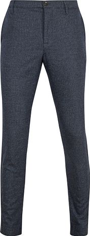 Alberto Rob Pants Wool Navy