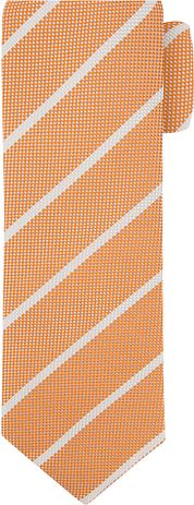 Suitable Tie Stripe Orange
