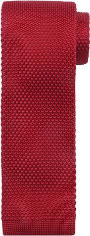Suitable Knitted Tie Red TK-04