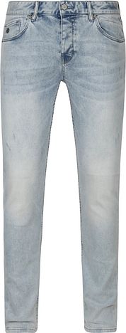 Cast Iron Riser Jeans Light Grey Bright Wash