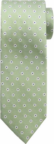 Suitable Tie Silk Mini Flowers Green