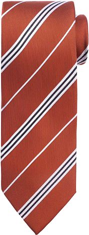 Suitable Tie Silk Stripe Red