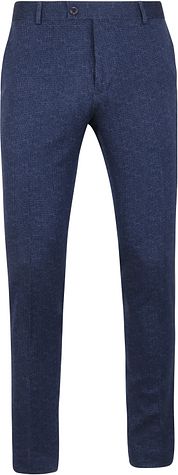 Suitable Pantalon Jersey Melange Navy