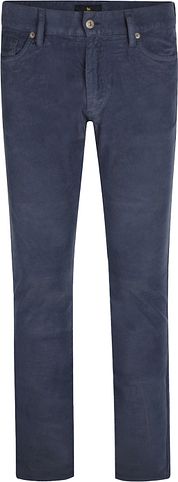Steppin' Out Corduroy Trousers Johnson Indigo Blue