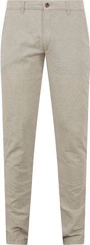 Suitable Chino Pico Linen Beige