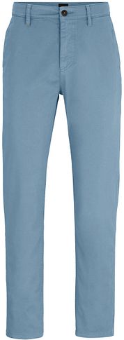 BOSS Satin Chino Light Blue