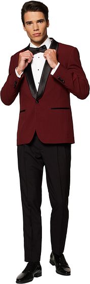 OppoSuits Hot Burgundy Suit