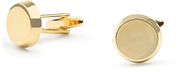 Cufflinks Round Gold