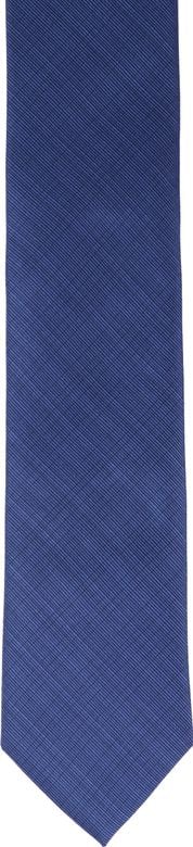 Cravate en Soie Bleu Foncé K82-1