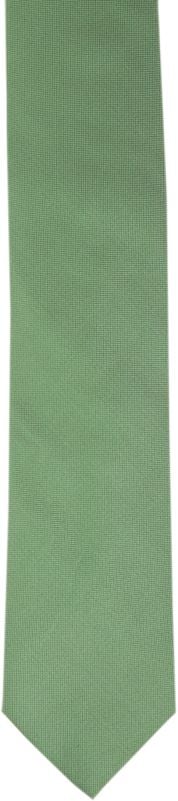 Cravate En Soie Verte K81-10