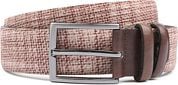 Suitable Leather Belt Mid Brown