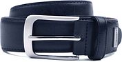 Profuomo Leather Navy Belt 