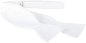 Self Tie Bow Tie Donau White