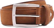 Suitable Belt Suede Cognac 307