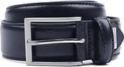 Profuomo Leather Dark Blue Belt 