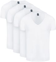 Deep V-neck Mens T-shirts - Suitable Men's Clothing
