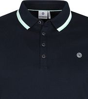 Track Men's Alias Dry Zone Micro-Mesh Tipped Polo Bowling Shirt Graphite White 