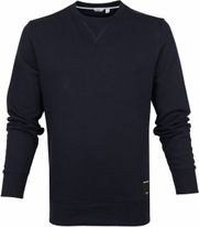 Bj\u00f6rn Borg Kraagloze sweater zwart atletische stijl Mode Sweaters Kraagloze sweaters Björn Borg 