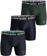Bjorn Borg Herren 2021 Nordic Tarnfarbe Sammy Baumwolle 3 Packung Boxer Slip