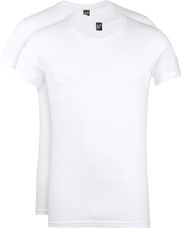 beeld Verlaten Gevaar T-shirts lage - brede ronde hals Heren | Gratis bezorgd | Suitable