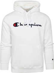 Champion best sale white hoodie