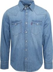 Levi's Barstow Western Shirt Blue 85744-0047 order online | Suitable