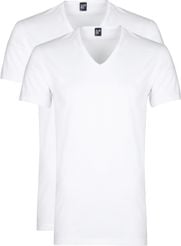 Mode Shirts V-hals shirts Prego V-hals shirt zwart casual uitstraling 