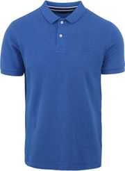 Superdry Classic Pique Polo Mid Blauw product