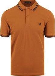 Fred perry best sale polo orange