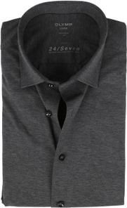 Olymp No Heren Kleding voor voor Ondergoed voor Sokken Six 24/seven Overhemd in het Zwart voor heren 
