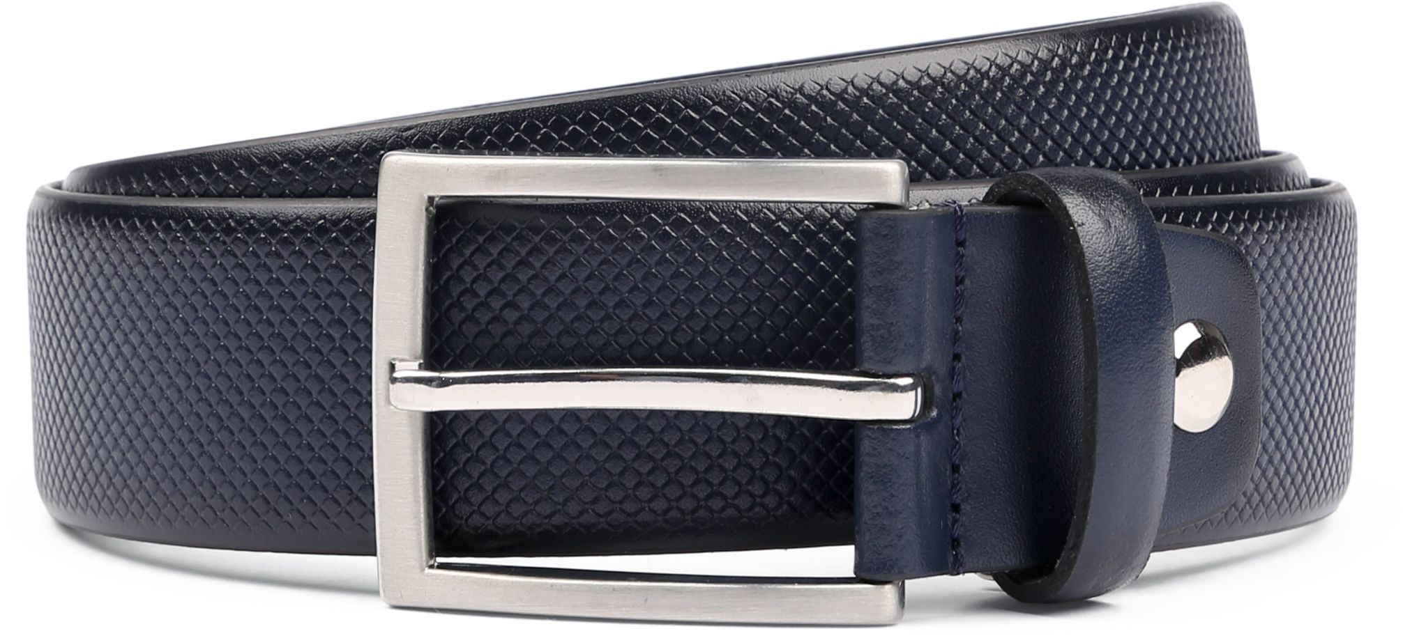 Suitable Belt Structure Leather Navy 1100392-040 order online | Suitable