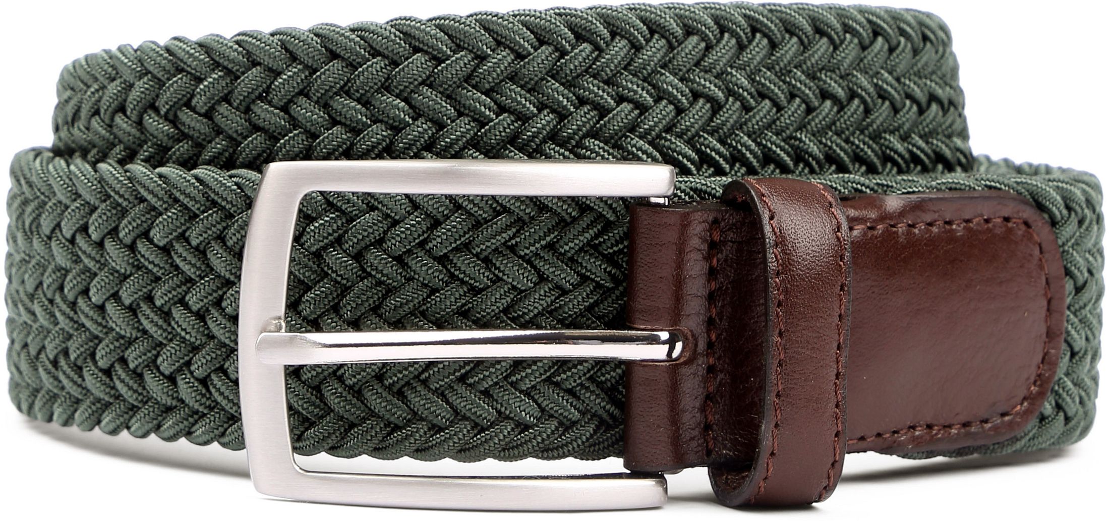 Profuomo Geweven Riem Groen PP1R100001 kopen | Suitable