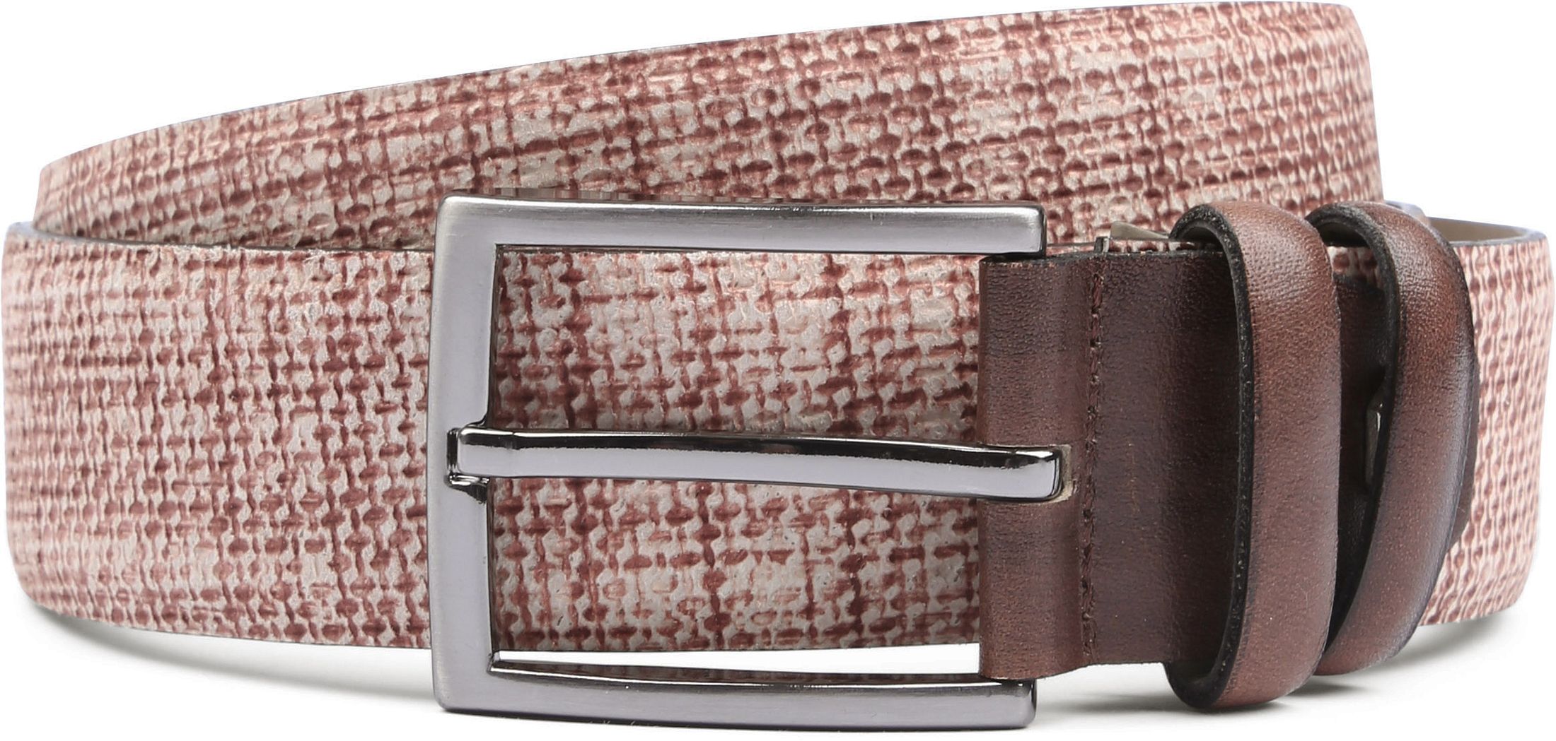 Suitable Leather Belt Mid Brown 7658-108-001-STB-R order online | Suitable