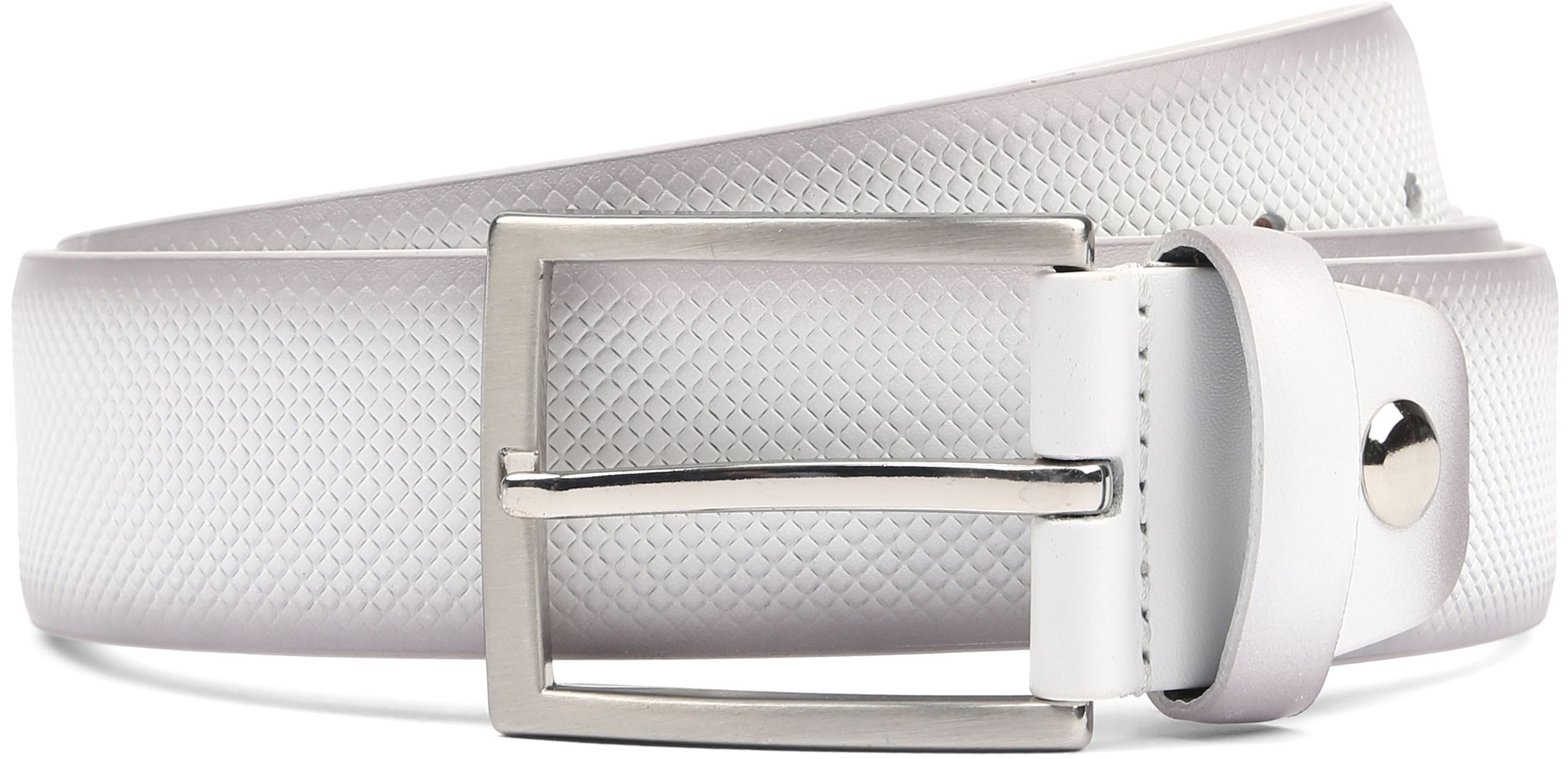 Suitable Belt Structure Leather White order online | 1100392-070 | Suitable Spain