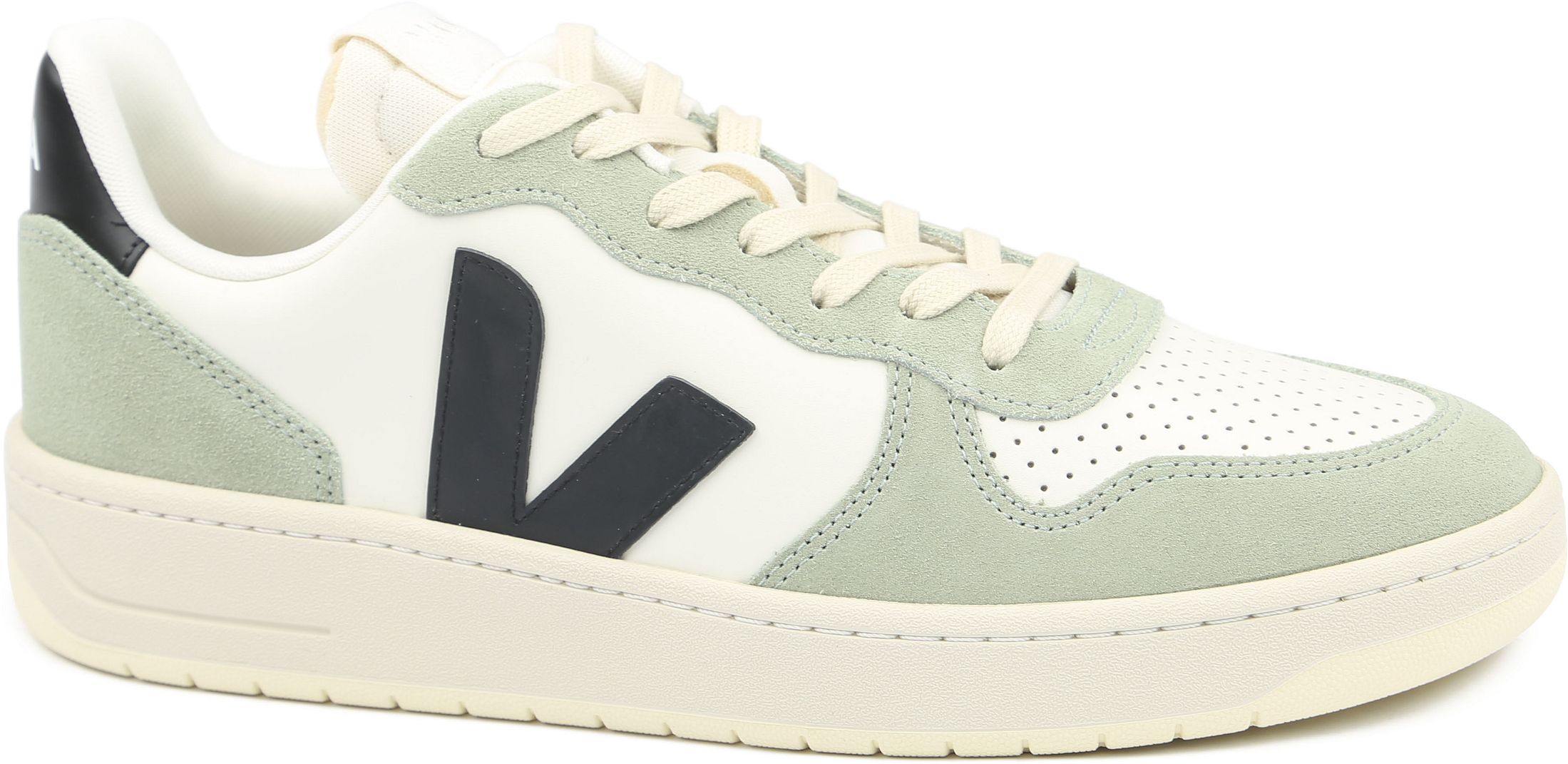 スニーカー VEJA SS25 (VI0220500 PURE BLACK CLAY) V-10 LEATHER PURE BLACK CLAY | VEJA