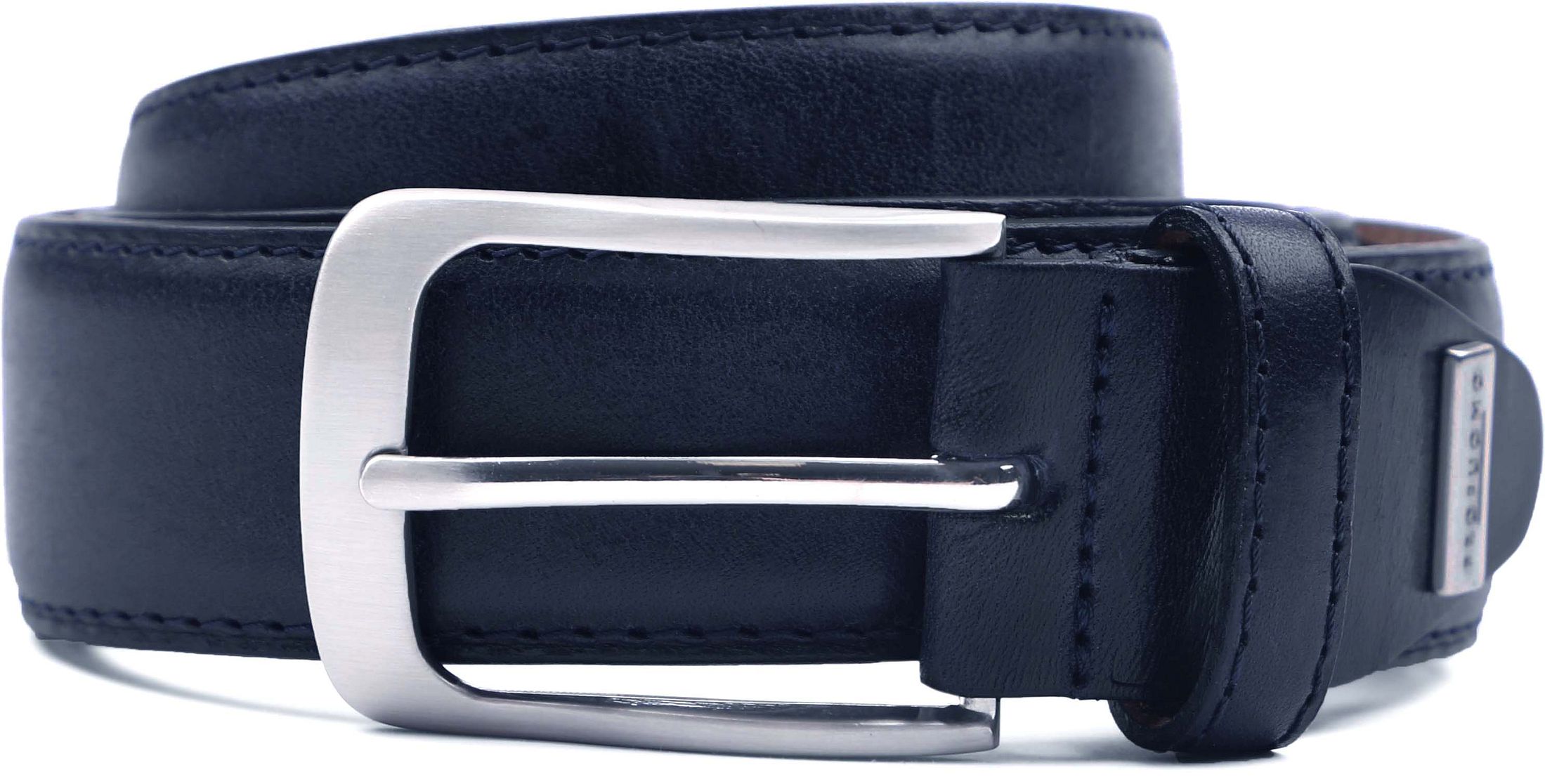 Profuomo Leather Navy Belt PP1R00081 order online | Suitable
