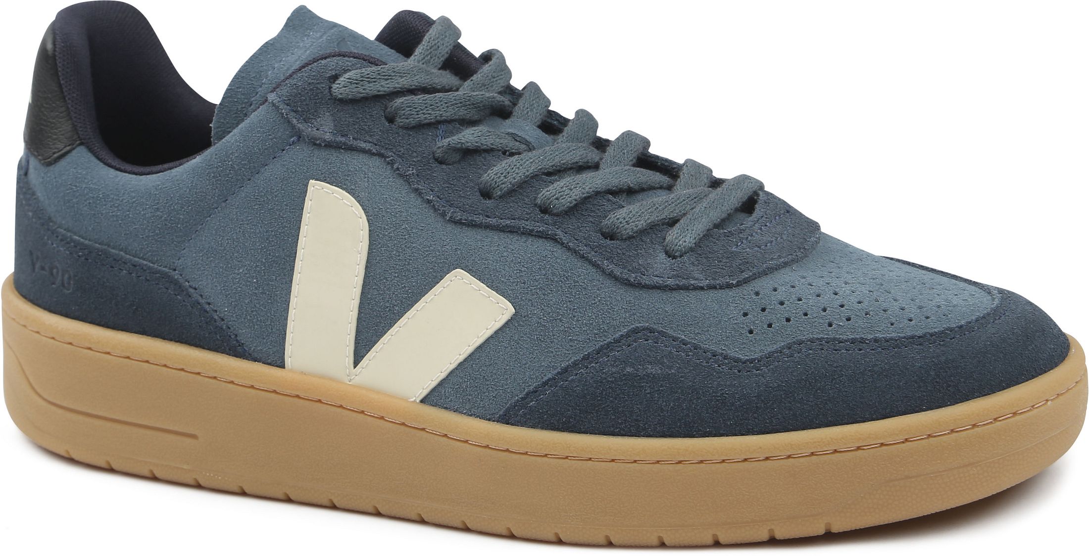 Veja Sneakers V-90 Suede Blue VD0303848-California Pierre order online | Suitable