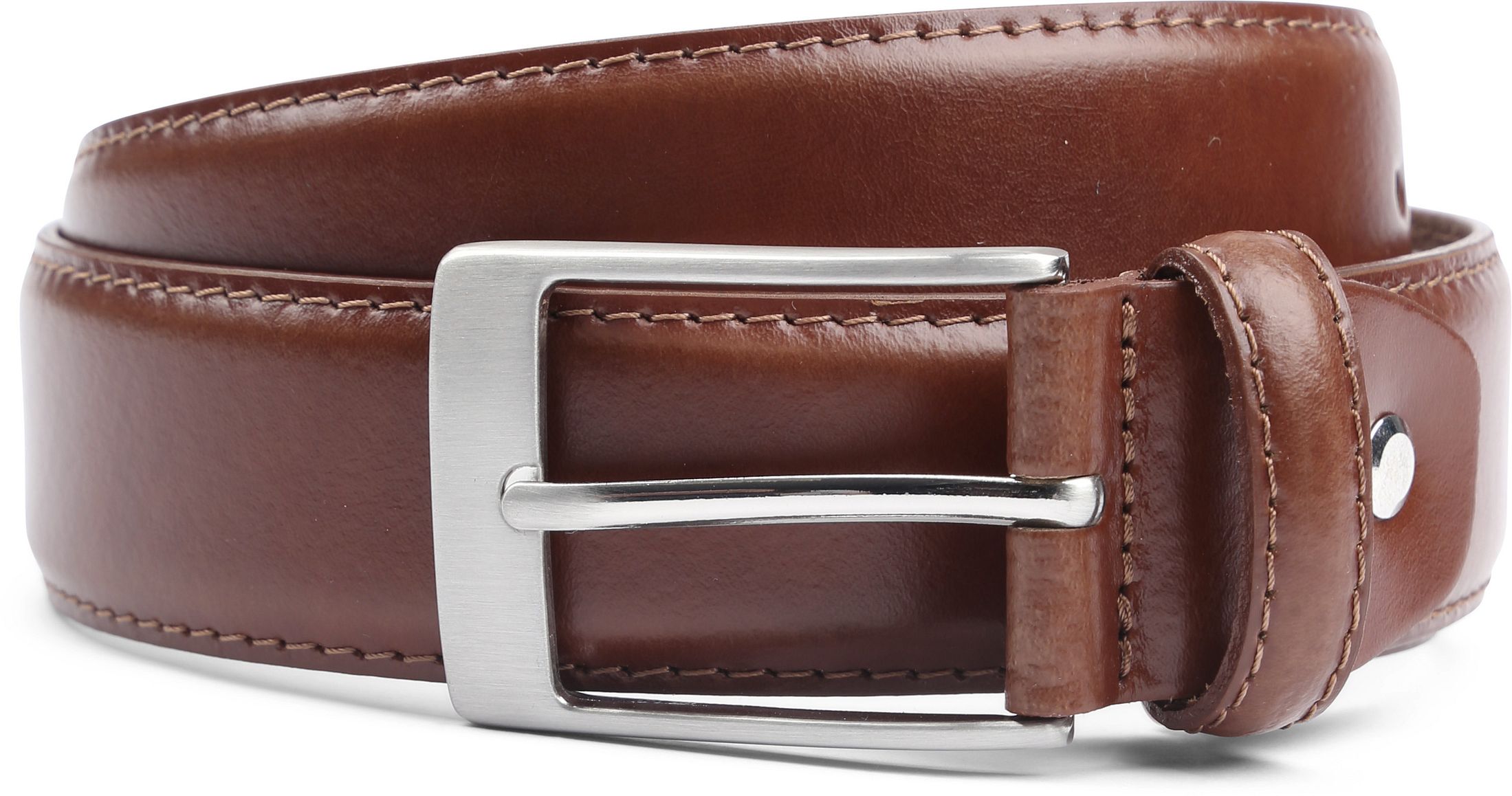 Suitable Belt Cognac Leather 022 1100438.022 order online | Suitable