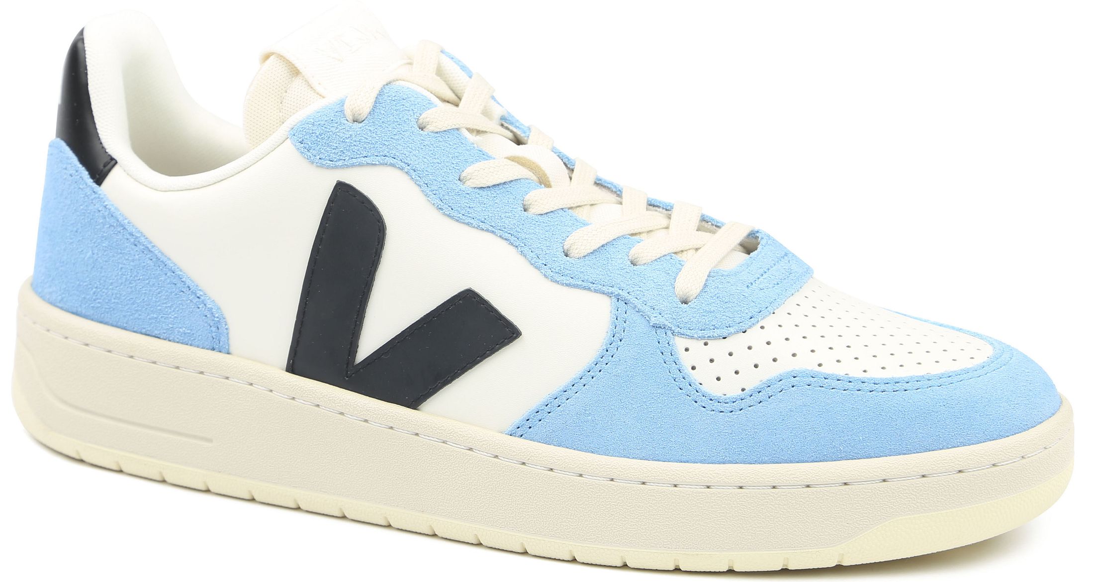 Veja Sneakers V-10 Blau VI0220503-Pure Black Aqua kaufen | Suitable