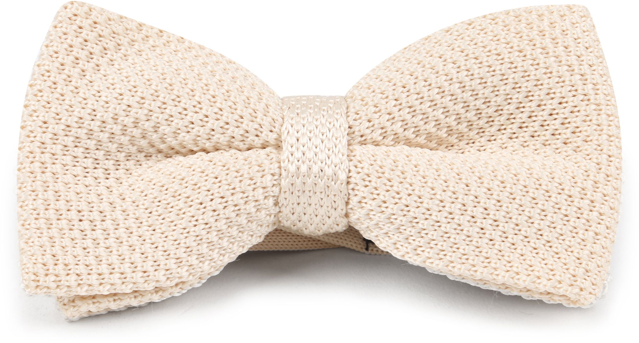 Suitable Bow Tie Knitted Ecru