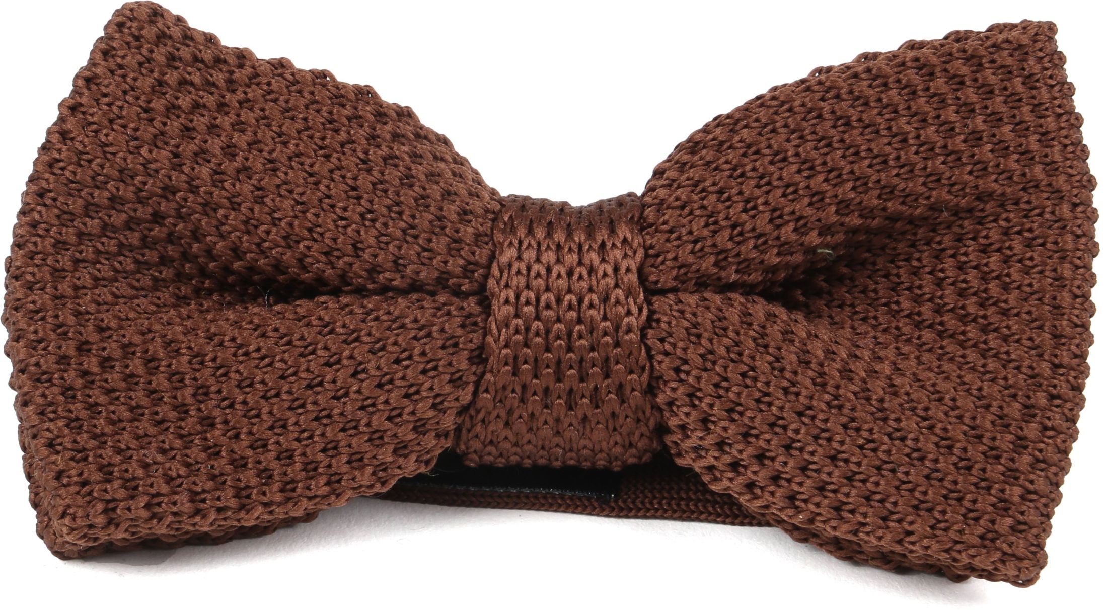 Suitable Bow Tie Knitted Brown