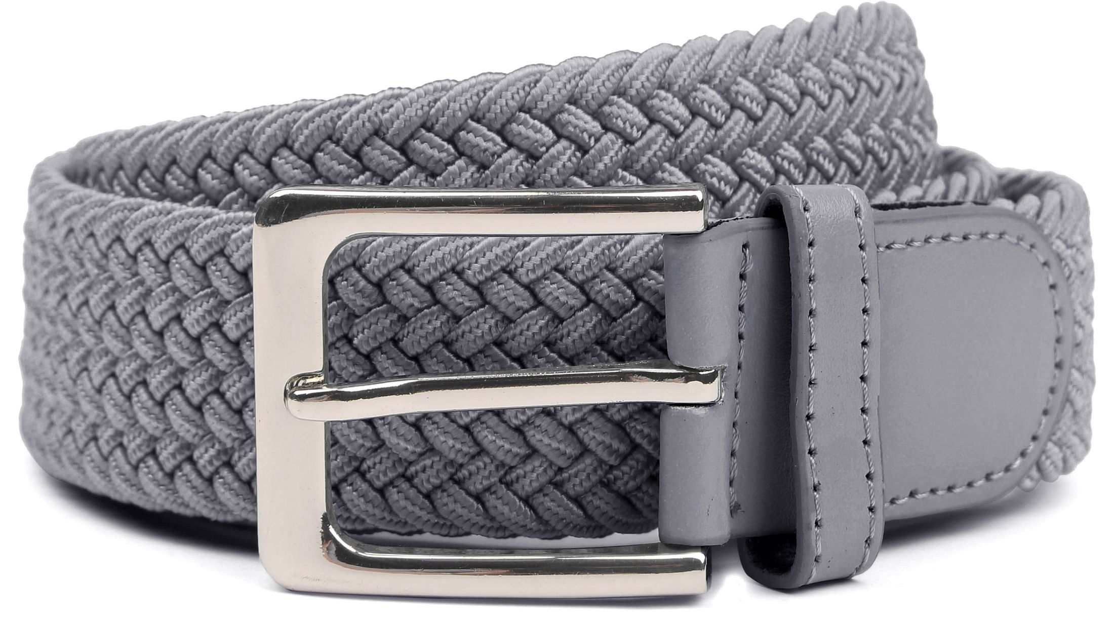Suitable Braided Belt Dark Gray Riem Elastiek Dark Grey order online | Suitable