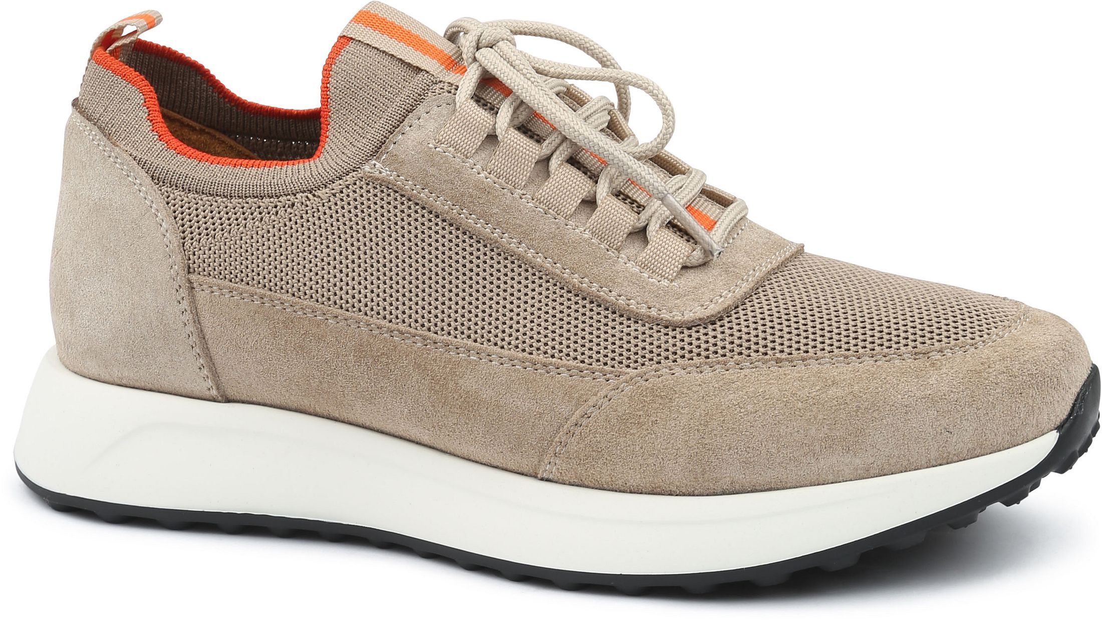 Suitable Sneaker Suede Beige S1002-Beige kopen | Suitable