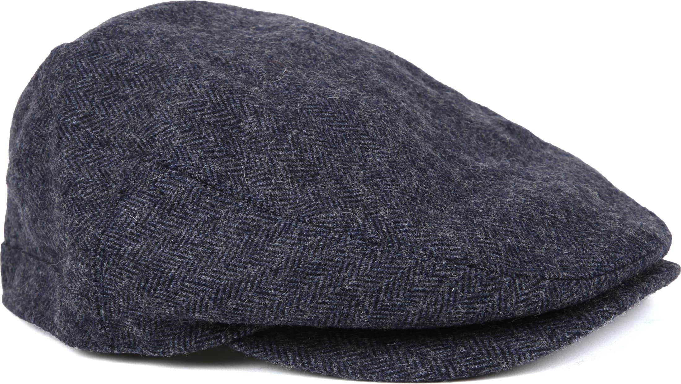 Barbour Barlow Flat Cap Herringbone Navy order online | MHA0483-NY15 | Suitable Lithuania